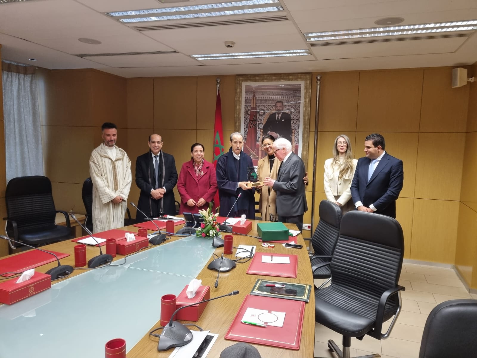 Les Membres du Forum De Dialogue Des Magistrats Africains ( Bureau…